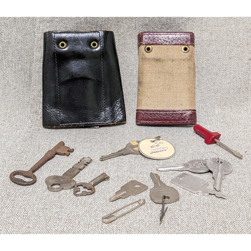 Rolfs Key Case Set Vintage Keys Audience OS Multi Fair Skeleton Keys Industrial